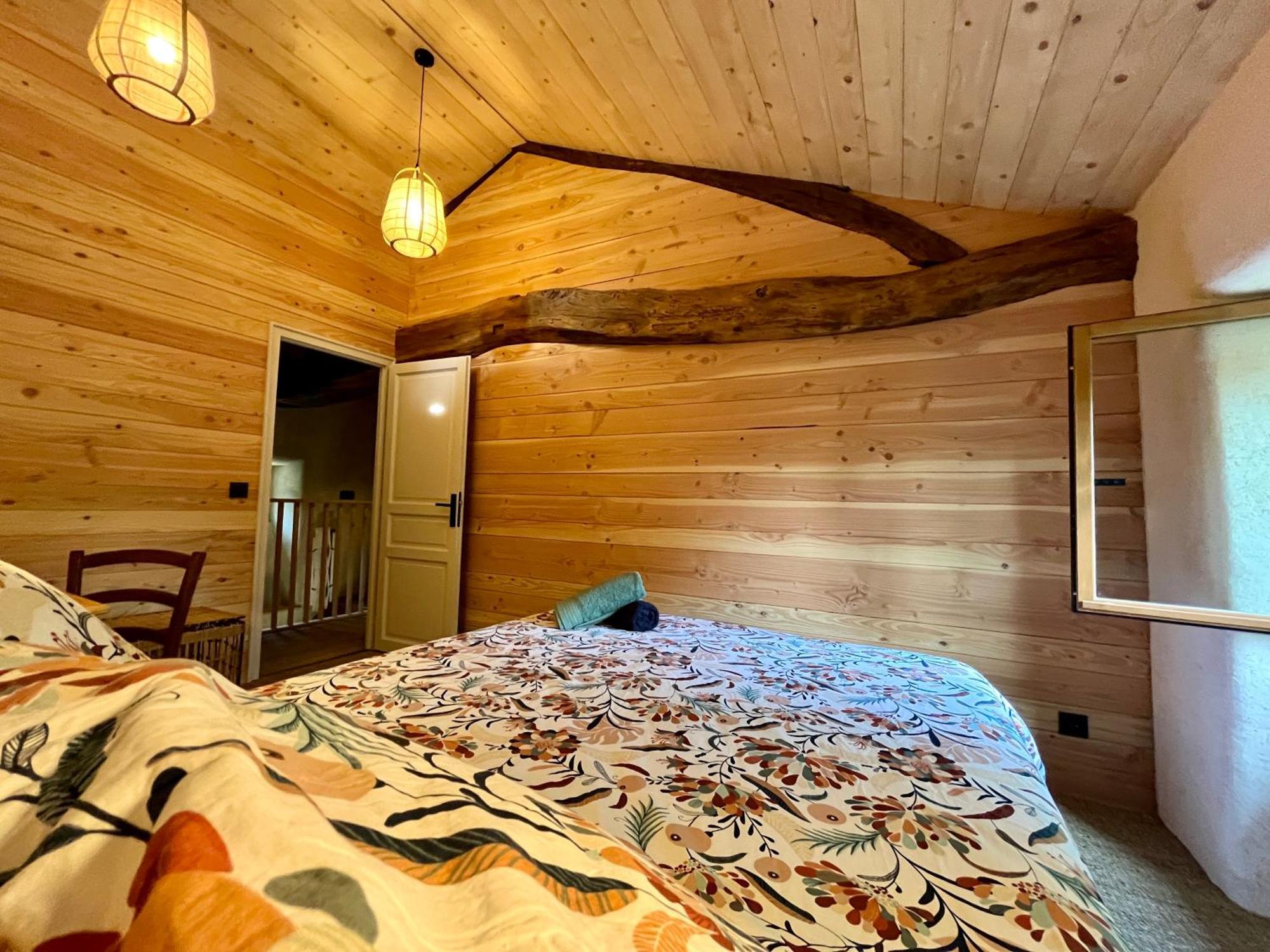 Parenthese En Foret - Lodge Baliveau Le Bez  Exterior foto